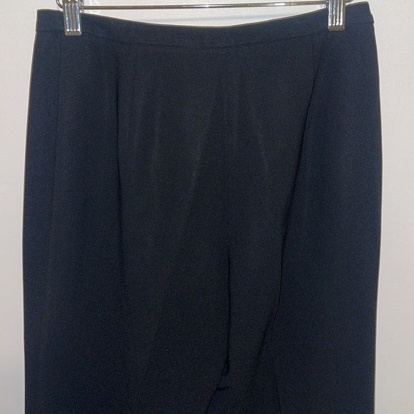 Ann Taylor Vintage Y2K Black Ankle Tapered Trouser Pants Size 2 - Picture 7 of 7